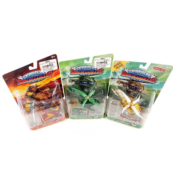 Skylanders Superchargers Lot Of 3 Vehicles Burn-Cycle, Stealth Stinger & Nitro - Picture 5 of 6